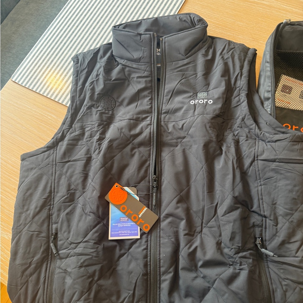 NWT Ororo Black Heated Apparel Vest